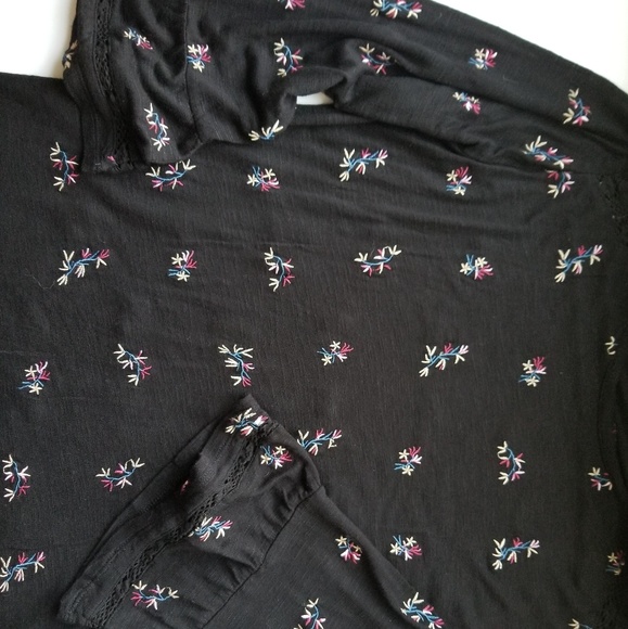 Lucky Brand- Multi Swiss Dot Blouse - Picture 3 of 8